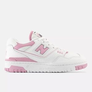 New balance 550 white / lilac cloud pink